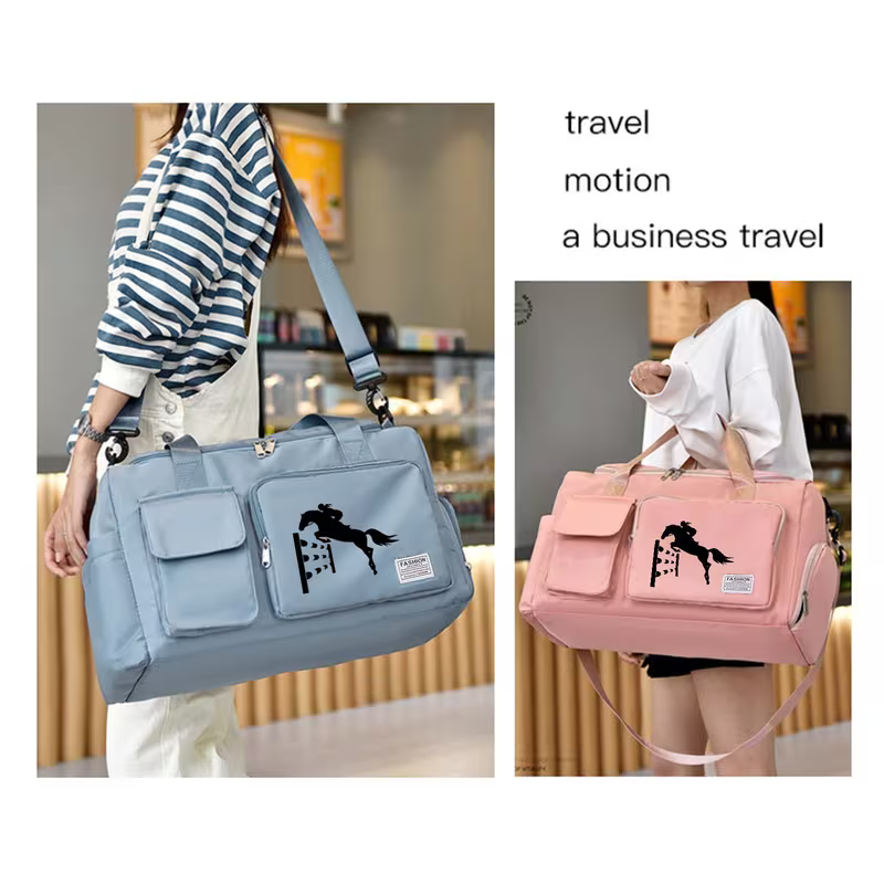 Home Gym Compact - Tas Travel Sederhana Baru dengan Motif