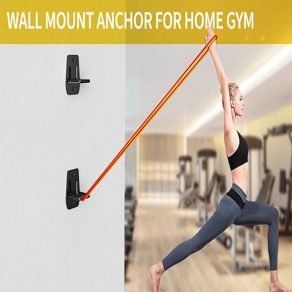 Home Gym Training - 3Pcs Penyangga Dinding untuk Tali Latihan