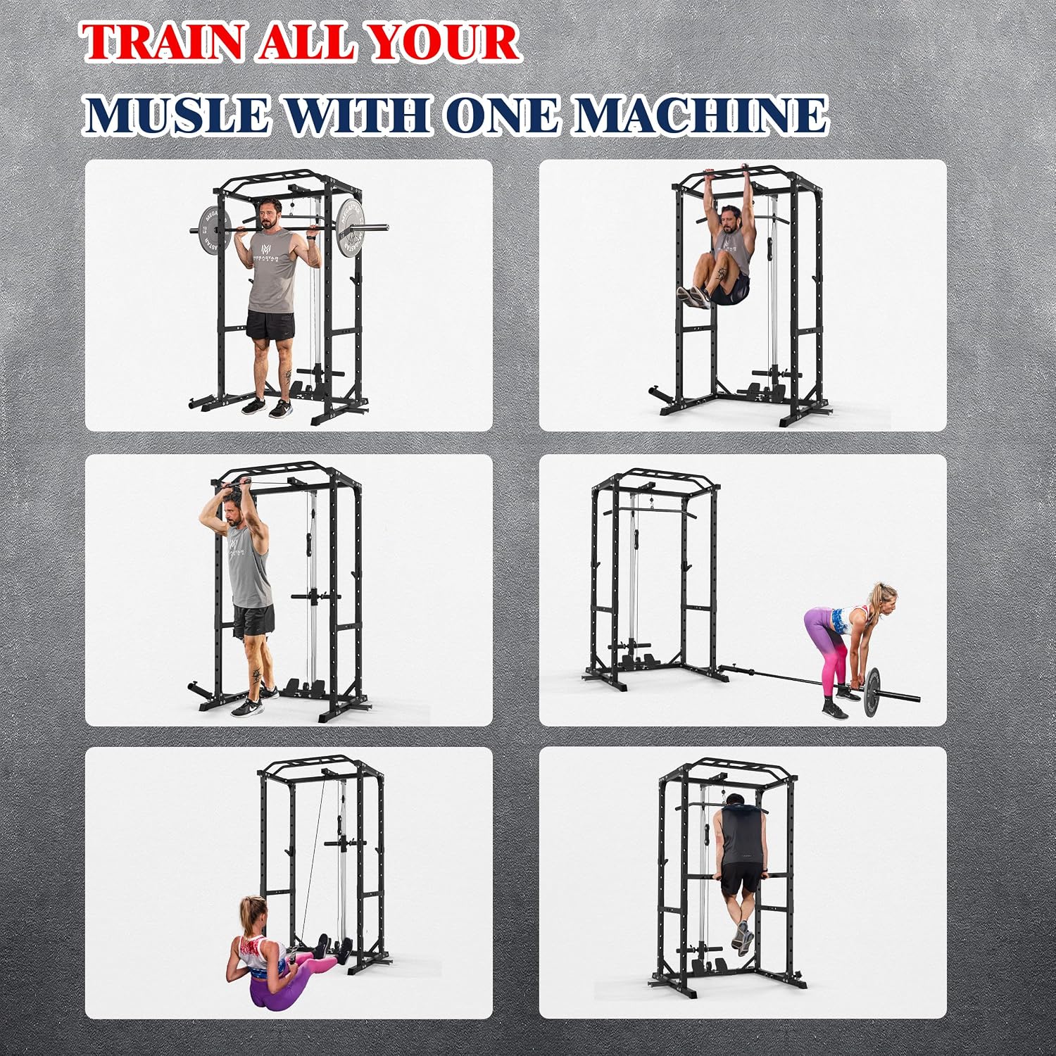 Rak Squat Home Gym, Sistem Lat - Home Gym Lat Pulldown ulasan dan harga