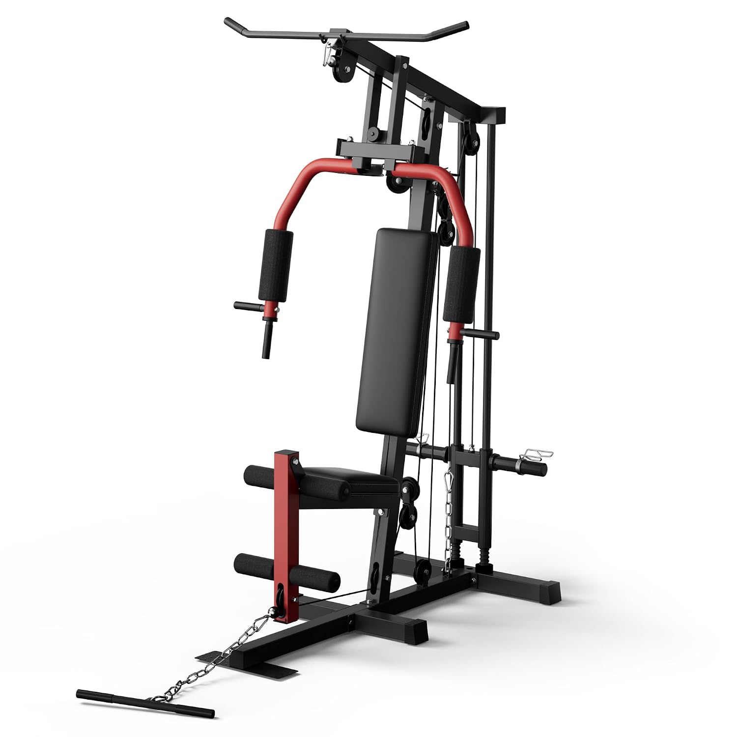 Mesin Gym Rumah untuk Seluruh  - Home Gym Lat Pulldown ulasan dan harga