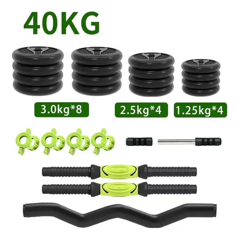 Set Dumbbell Angkat Beban 20kg - Home Gym Gold ulasan dan harga