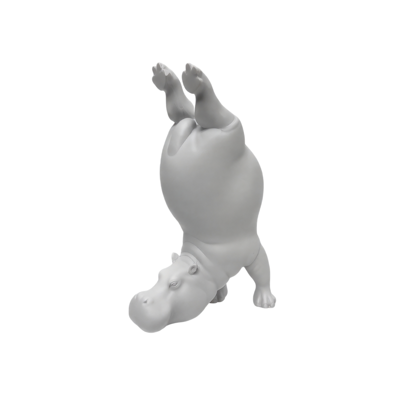 Patung Resin Hippo Yoga Pose Z - Home Gym Zen ulasan dan harga