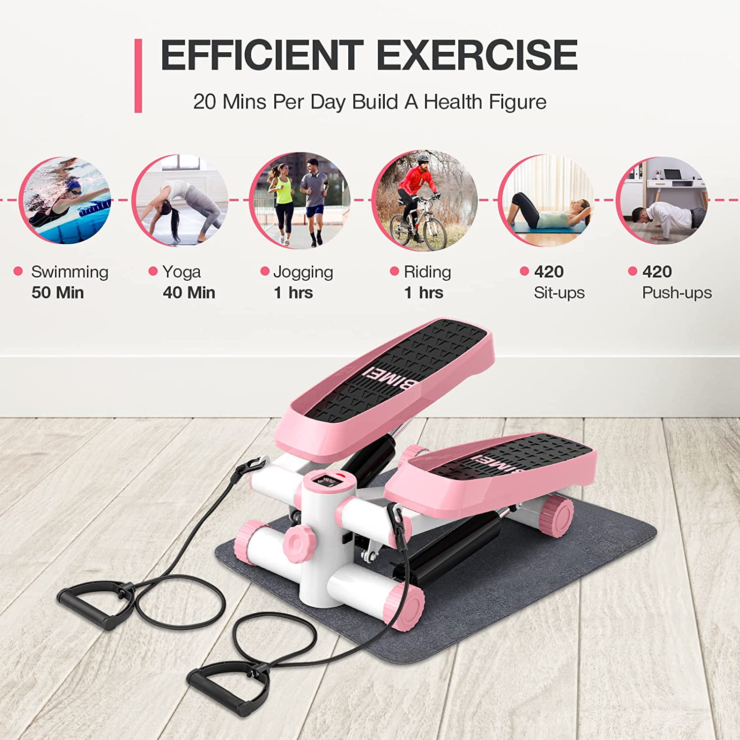 Alat Fitness Mini Portable Hom - Home Gym Resistance ulasan dan harga