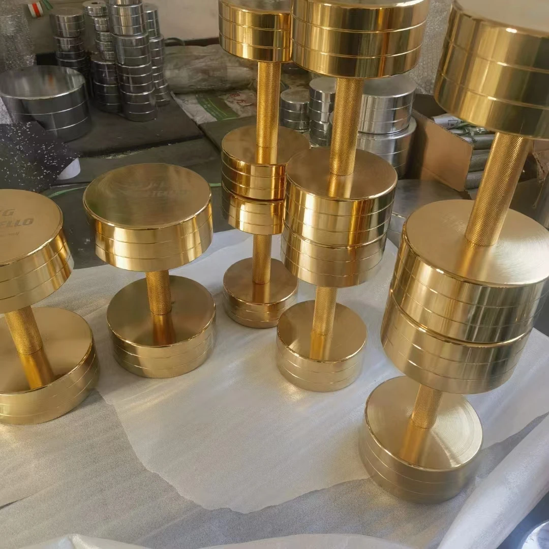 Dumbbell Krom Emas Berkualitas - Home Gym Gold ulasan dan harga