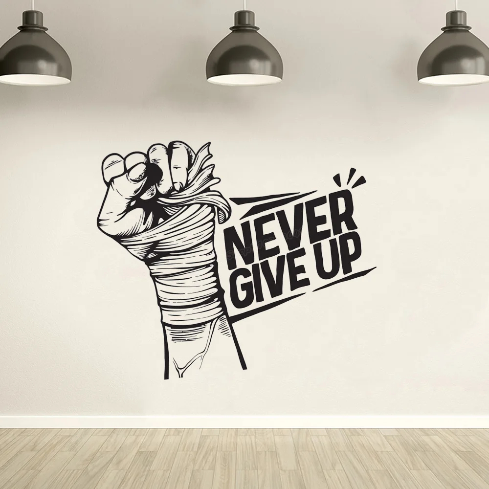 Nunca Desista Decalque De Pare - Home Gym On Wall ulasan dan harga