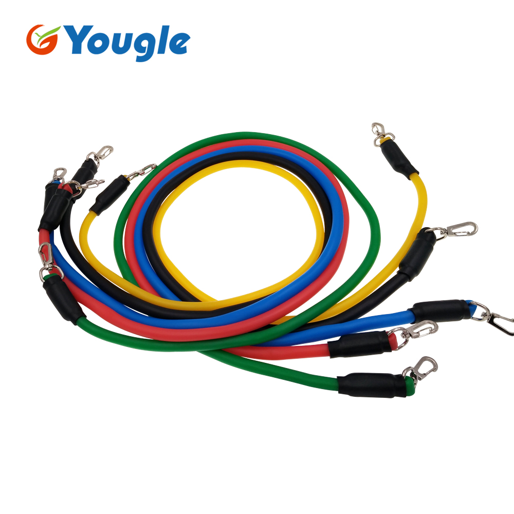 YOUGLE 11 Buah/Set Tali Tarik  - Home Gym Resistance ulasan dan harga