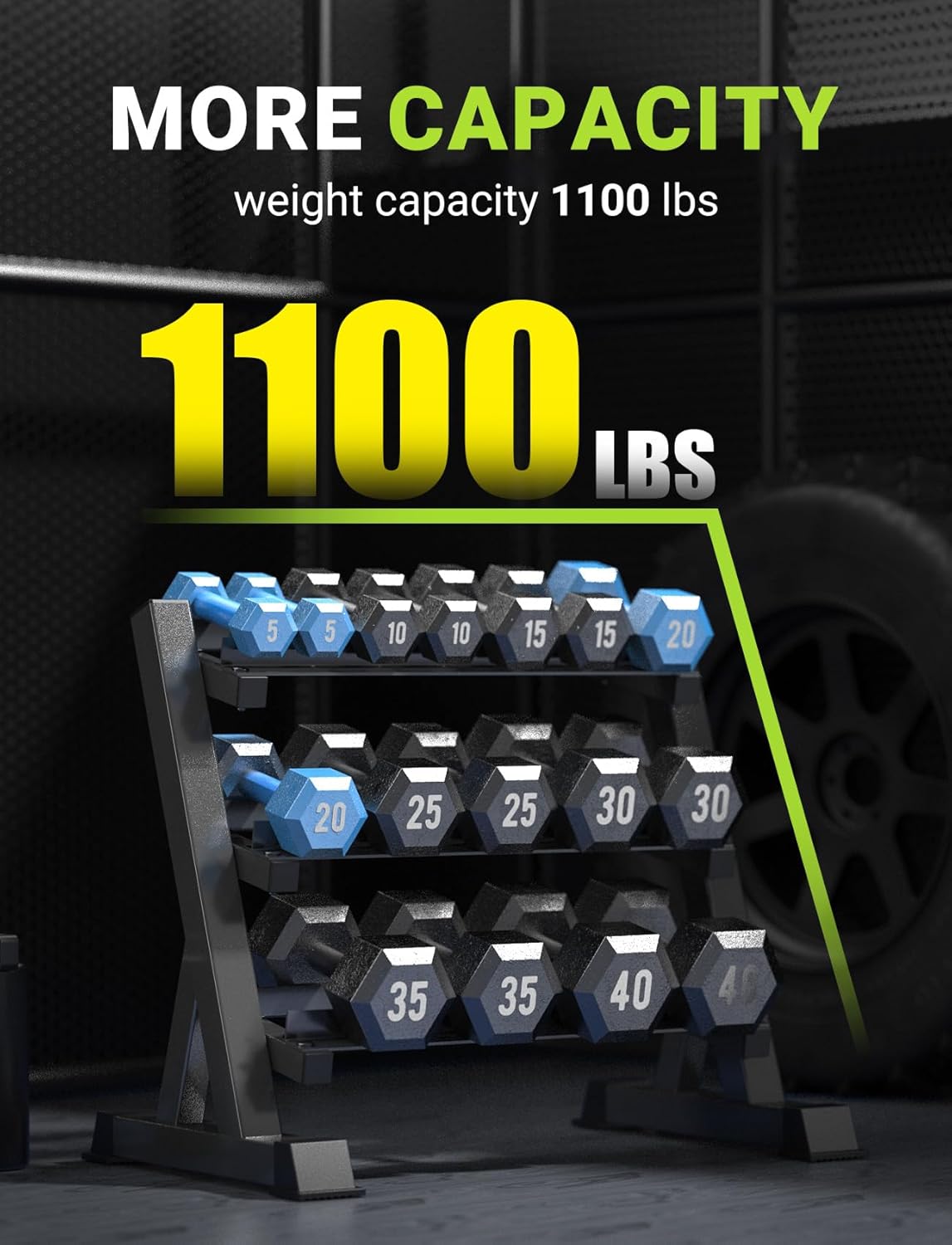 Rak Dumbbell Home Gym, 3 & 5 T - Home Gym Training ulasan dan harga